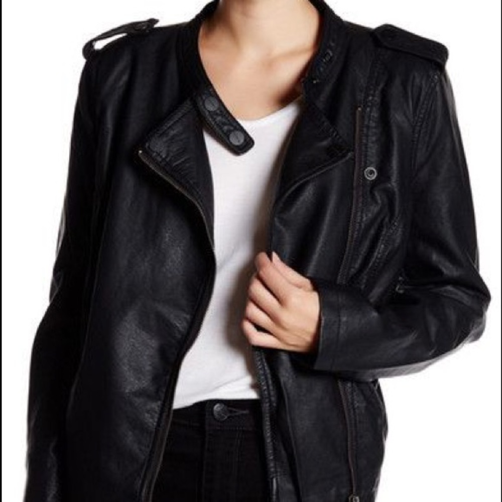NWT Sanctuary leather jacket